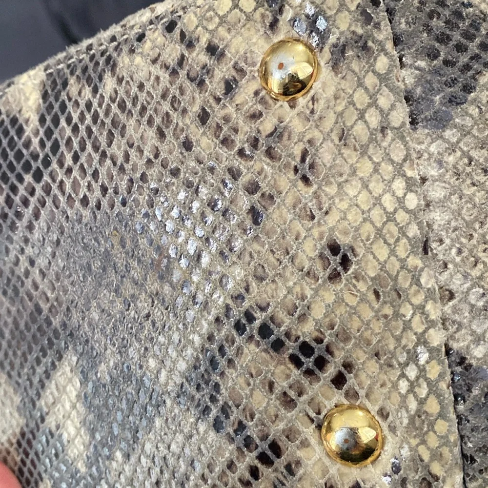 Michael Kors Snakeskin Shoulder Bag